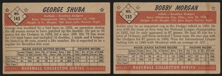 1953 Bowman Baseball Color- 2 Diff Brooklyn Dodgers Hi#'s