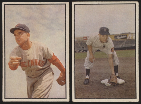 1953 Bowman Baseball Color- 2 Diff Hi#s