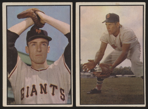 1953 Bowman Baseball Color- 2 Diff Hi#s