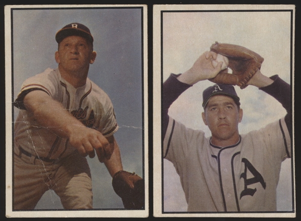 1953 Bowman Baseball Color- 2 Diff Hi#s