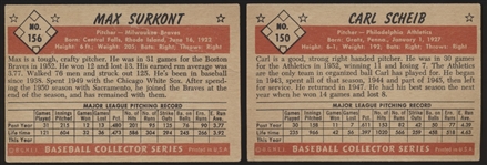 1953 Bowman Baseball Color- 2 Diff Hi#'s
