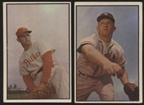 1953 Bowman Baseball Color- 2 Diff Hi#s