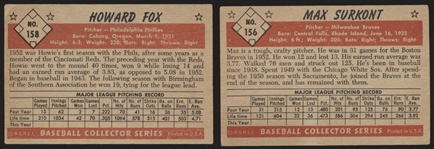 1953 Bowman Baseball Color- 2 Diff Hi#'s