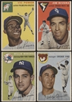 1954 Topps Baseball- 4 Diff with 3 SPs