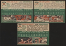 1954 Topps Baseball- 3 Diff SP's