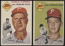 1954 Topps Baseball- 2 Diff