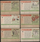1955 Topps Bb- 6 Diff