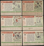 1955 Topps Bb- 6 Diff