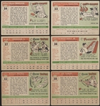 1955 Topps Bb- 6 Diff