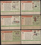 1955 Topps Bb- 6 Diff