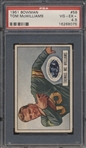 1951 Bowman Football- #58 Thomas McWilliams, Steelers- PSA Vg-Ex + 4.5