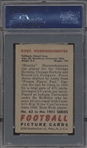 1951 Bowman Football- #63 Bob Hoernschemeyer, Lions- PSA Vg-Ex 4