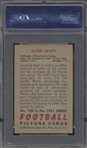 1951 Bowman Football- #120 Clyde Scott, Eagles- PSA Vg 3